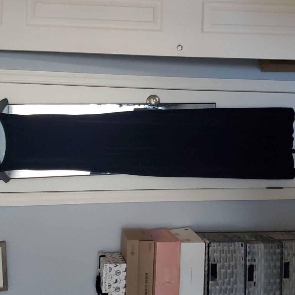 LAUNDRY By Shelley Segall Black VELVET DRESS *GLOVES HAVE BEEN SOLD* - Picture 8 of 13
